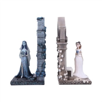 Corpse Bride: Emily and Victoria Bookends