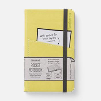 Bookaroo Pocket Notebook (a6) Journal - Lime