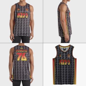 Kiss: Destroyer Black Basketball Jersey X- Small