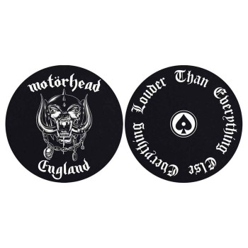 Motörhead: Turntable Slipmat Set/England / Louder