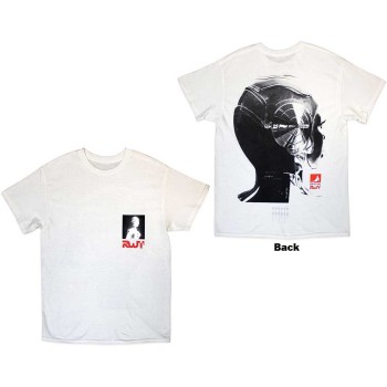 Beyonce: Unisex T-Shirt/Moonlanding Renaissance Tour 2023 (White) (Back Print & Ex-Tour) (XX-Large)