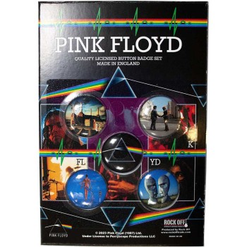 Pink Floyd: Button Badge Pack/Album Covers