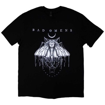 Bad Omens: Unisex T-Shirt/Moth (Black) (Large)