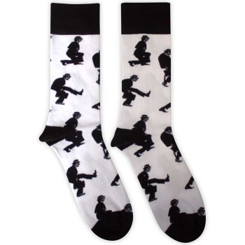 Monty Python: Unisex Ankle Socks/Silly Walks (White) (UK Size 7 - 11)