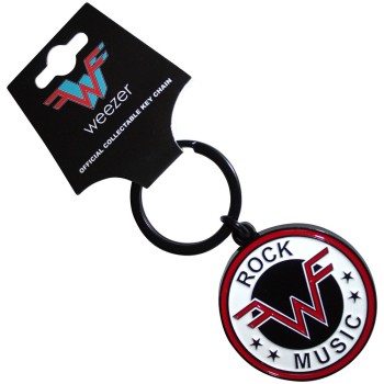 Weezer: Keychain/Rock Music Emblem