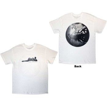 Beyonce: Unisex T-Shirt/Worldwide Renaissance Tour 2023 (White) (Back Print & Ex-Tour) (XX-Large)