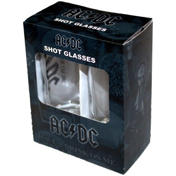 AC/DC: Shot Glass Set/Have A Drink On Me
