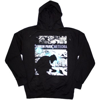 Linkin Park: Unisex Pullover Hoodie/Meteora Drip Collage (Black) (Large)
