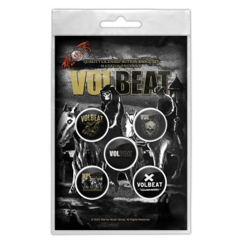Volbeat: Button Badge Pack/Outlaw Gentlemen