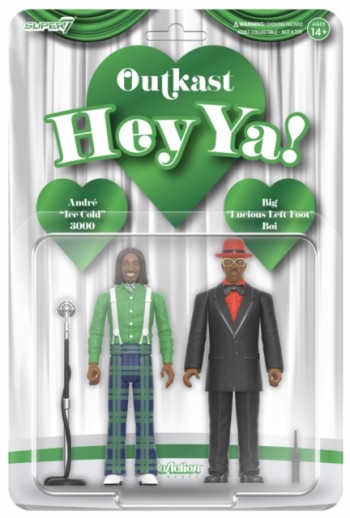 Outkast: - Outkast (Hey Ya!) Reaction Figures Wave 04