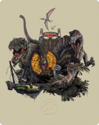 Jurassic Park Trilogy (Ltd Edition Steel book)