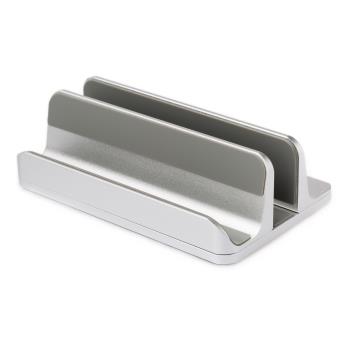 DESIRE2 Dual Bordsställ för Tablet Mac/Ultrabooks Justerbar Aluminiun Silver