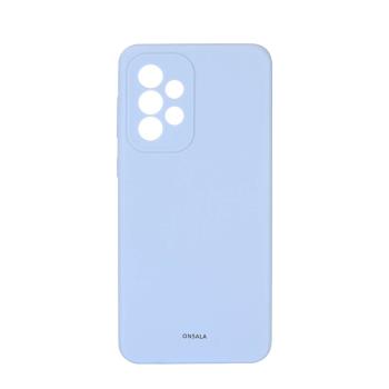 ONSALA Mobilecover Silicone Light Blue Samsung A03