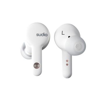 SUDIO Headphone In-Ear A2 True Wireless ANC White