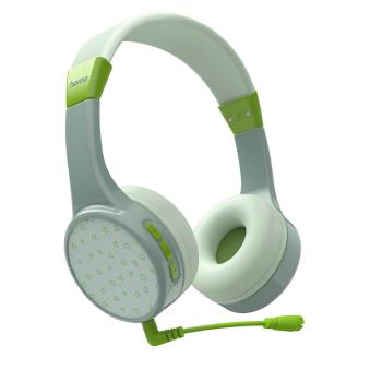 HAMA Headphone Teens Guard On-Ear Wireless 85dB Green