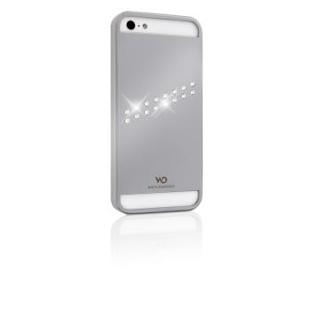 WHITE-DIAMONDS Skal Metal iPhone 5/5s/SE Stream Silver