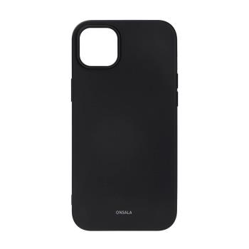 ONSALA Backcover Silicone iPhone 14 Plus 6,7" Black