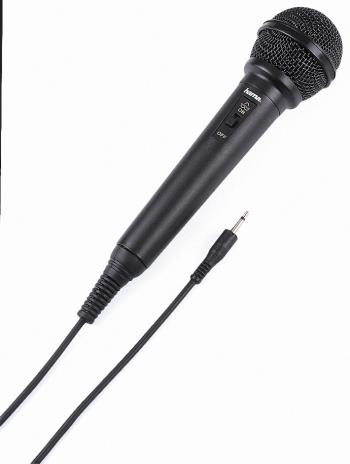 HAMA Microphone Dynamic DM20 Mono Black