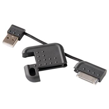 HAMA iPhone3/4 USBladdare Mini Travel mini-laddare och synk MFI