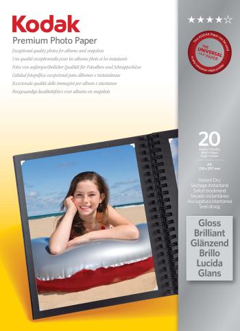 KODAK Fotopapper A4 Premium 20-pack