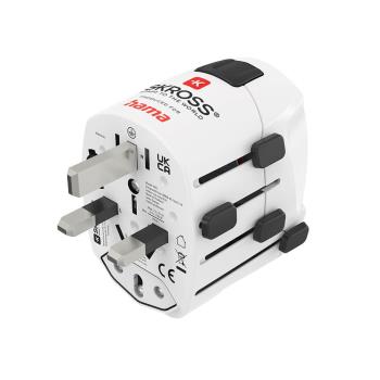 HAMA World Travel Adapter Pro EU-WORLD 3-pin