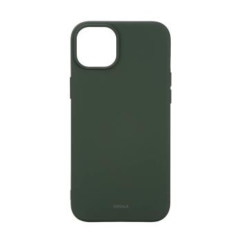ONSALA Back Sil Touch Recycled MagSerie iPhone 15 Plus Olive Green