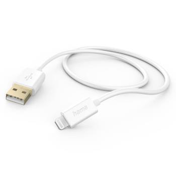 HAMA Charging Cable USB-A to Lightning White 1.5m