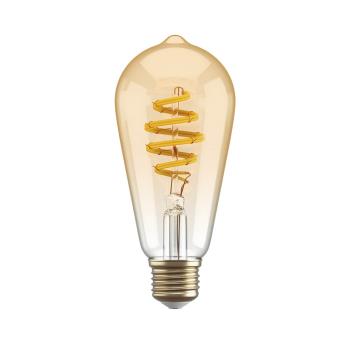HOMBLI Filament Bulb E27 ST64-Amber CCT