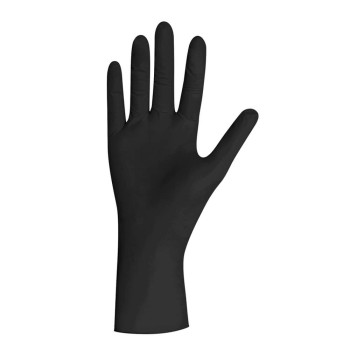 3D-BASICS Nitril Gloves L Black 100pcs