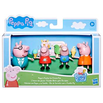 PEPPA PIG 3in Figure Pack Family Ice Cream Fun
