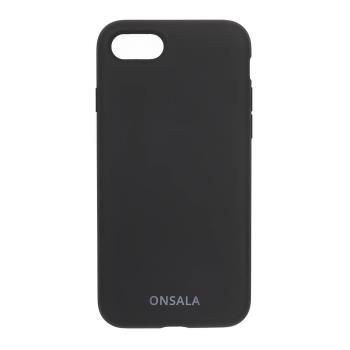 ONSALA Mobilskal Silikon Black iPhone 6/7/8/SE