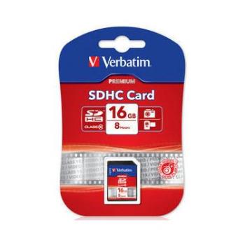 Verbatim SD Card Permium 16GB SDHC Class 10