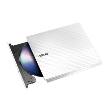 DVD±RW ASUS DVD Recorder 8xR/RW External USB2.0 Slim w/Power2Go White Retail