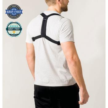 SWEDISH POSTURE Flexi One-Size Posture Brace Black