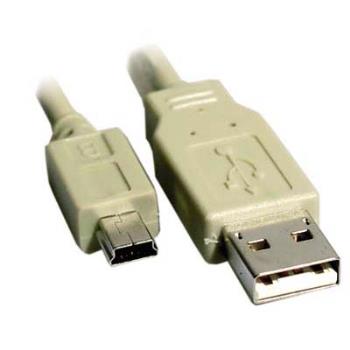 Kbl USB 2.0 A ha - mini B ha 0,5m