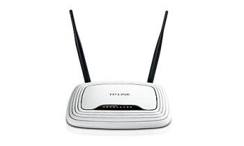 TP-Link 300Mbit-WLAN-N-Router with 4-Port-Switch (10/100)