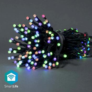 Nedis SmartLife Dekorativ LED | Sträng | Wi-Fi | RGB | 84 LED's | 10.0 m | Android- / IOS