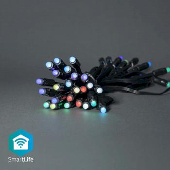 Nedis SmartLife Dekorativ LED | Festljus | Wi-Fi | RGB | 48 LED's | 10.80 m | Android- / IOS