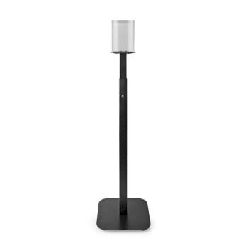 Nedis Högtalar Fäste | Kompatibel med: Sonos® One SL- / Sonos® One- / Sonos® PLAY:1- | Golv | 10 kg | Höjdjusterbar | ABS / Stål | Svart