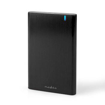 Nedis Hårddiskhölje | 2.5 " | USB 3.1 Gen1 | USB Type-A / USB Type-C- | Anteckningsbok / PC | Aluminium