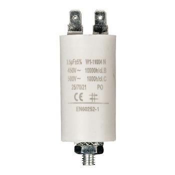 Nedis Kapacitor 450V + Earth 3.5uf / 450 v + Aarde