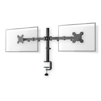 Nedis Skärm Fäste | 2 Skärmar | 15 - 32 " | 75x75 / 100x100 | Fullständigt justerbar