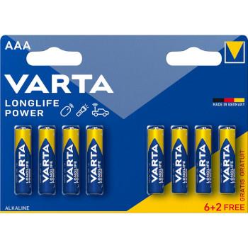 Varta Alkaline Batteri AAA | 1.5 V DC | 8-Kampanjblister