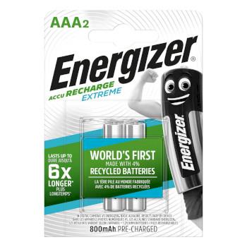 Energizer Laddningsbara Ni-MH-batteri AAA | 1.2 V DC | 800 mAh | Förladdad | 2-Blister