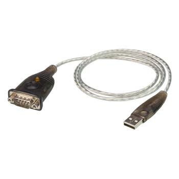 Aten USB 2.0-kabel USB A hane - D-SUB 9-Pin Hane Rund 100 cm Silver