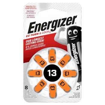 Energizer Zink-Air Battery PR48 | 1.4 V DC | 258 mAh | Förladdad | 8-Blister | Hörapparat | Silver