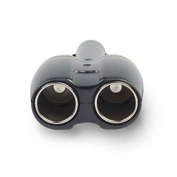 Nedis Universal DC Power Adapter | Biladapter | 120 W | Inspänning: 12 V DC | 12 V DC | Maximal utgångsström per port: 10 A | Svart
