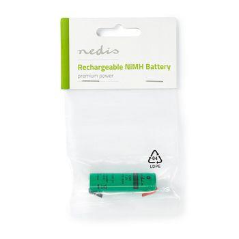 Nedis Laddningsbara Ni-MH-batteri | 1.2 V | 1100 mAh | Lödflikar | 1-Polybag