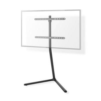Nedis Golvstativ | 49 - 70 " | Maximal skärmvikt som stöds: 40 kg | V-shape Design | Anti-tip rem | Snäpplås | Aluminium / Stål | Svart