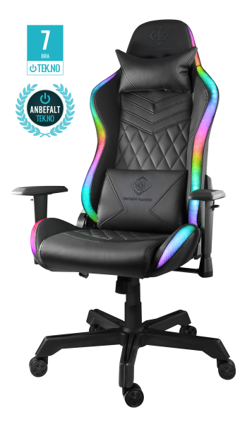 Deltaco Gamingstol med RGB - GAM-080
